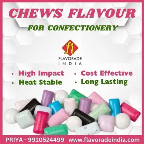 Liquid Chews Flavour Chewing Gum Flavors, Packaging Type: HDPE Bottles ...