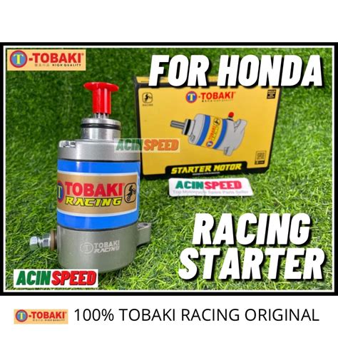 Tobaki Starter Motor Racing Honda Rs Wave Ex Dream E Bonus