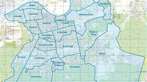 Offenbach Hessen Stadt Wird In Neue Stadtteile Aufgeteilt Offenbach