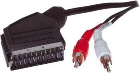 Bol S Impuls Tulp Stereo X Rca M Naar Scart M Audio Kabel