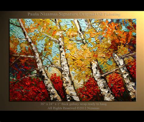 Painting Of Birch Trees In Winter at PaintingValley.com | Explore collection of Painting Of ...