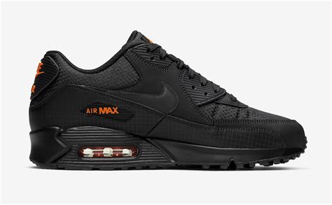 Nike Air Max 90 Black Orange CT2533-001 Release Date - SBD