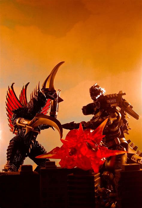 Battle of the Cyborgs: Gigan vs Kiryu Mk. 3 These are both the S.H ...