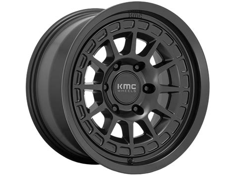 Kmc Matte Black Km719 Canyon Wheels Realtruck