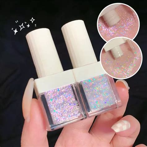 TRUCCO A GOCCIA Liquido Ombretto Liquido Impermeabile Glitter