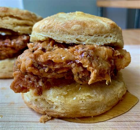 Honey Butter Chicken Biscuits | Dining by Kelly