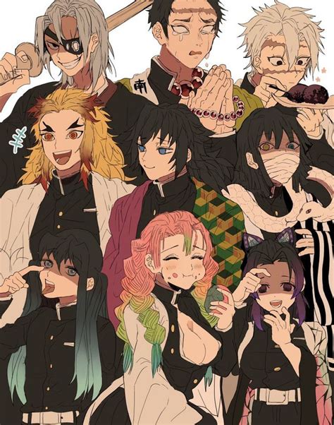 Los Pilares De Kimetsu No Yaiba