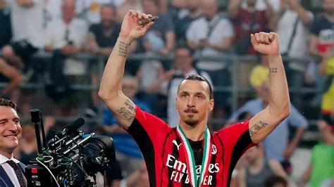 Serie A Ibrahimovic Signs One Year Contract With Milan With A Huge