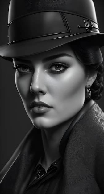 Premium Ai Image A Woman In A Hat