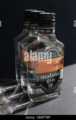 Bottle of Malawi Gin Stock Photo - Alamy