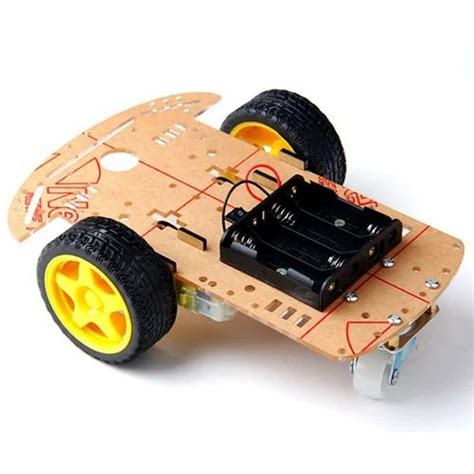 2WD Smart Motor Robot Car Chassis Kit at Rs 218/piece | Robotics ...