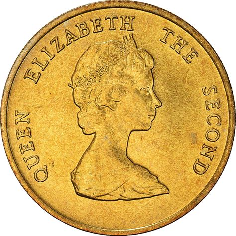 Coin East Caribbean States Elizabeth II Dollar 1981 North