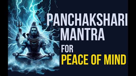 Shiva Panchakshara Stotra Nagendra Haraya The Five Names Of Shiva