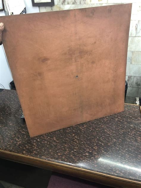 Solid Copper Earthing Plate Size X Mm Thickness Mm At Rs