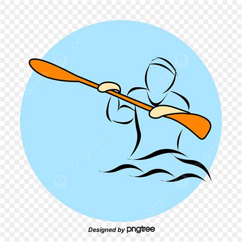 Kayakers Clipart Transparent Background Vector Kayakers Cartoon