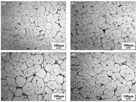 Crystals Free Full Text Microstructural Evolution And Mechanical