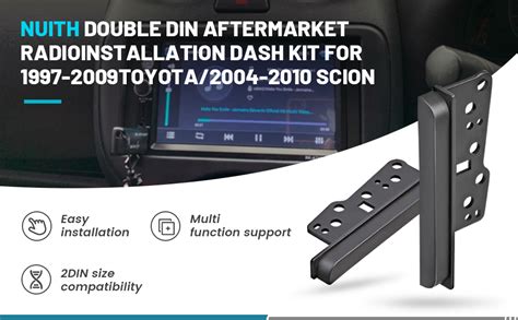 Amazon NuIth Double DIN Aftermarket Radio Installation Dash Kit