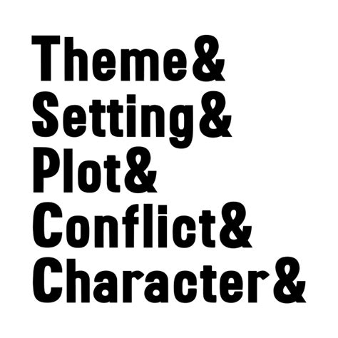 Theme And Setting And Plot And Conflict And Character And Theme And Setting And