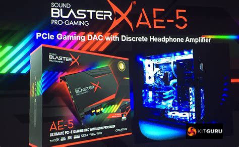 Creative launches AE-5 'ultimate audio card' | KitGuru