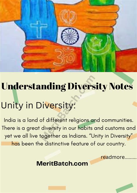 Understanding Diversity Class 6 Notes Civics Chapter 1 Merit Batch