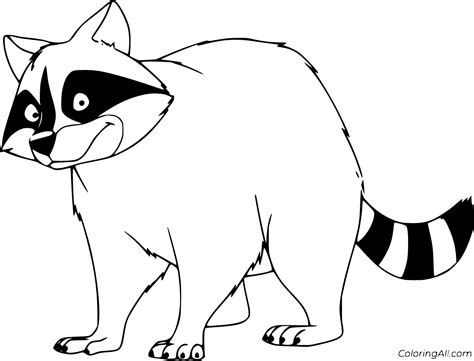 Raccoon Coloring Pages (62 Free Printables) - ColoringAll