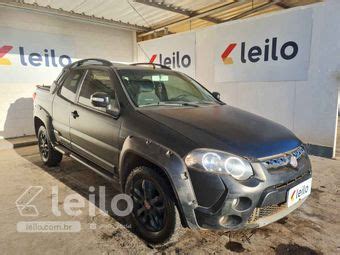 Leil O De Carro Fiat Strada Adventure Cabine Dupla Flex Preta