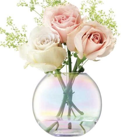 Luster Glass Flower Vase Colorful China Aurora Colorful Glass Vase