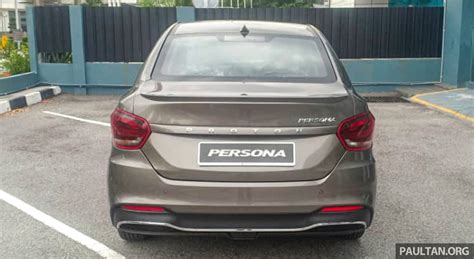 Proton Persona Executive Facelift Jet Grey Paul Tan S