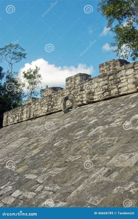 Ulama - Mesoamerican Ballgame Field Stock Image - Image of culture, columbian: 46668789