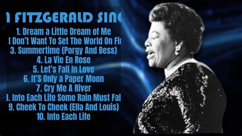 Ella Fitzgerald Singer Essential Hits Roundup Roundup For Greatest