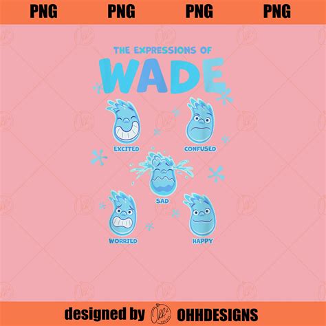 Disney Pixar Elemental The Expressions Of Wade Poster PNG Do - Inspire ...