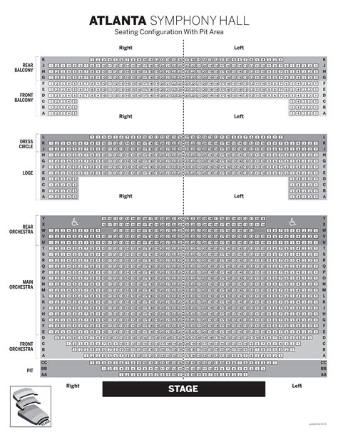 Atlanta Symphony Hall Seating Chart Printable Pdf Download Labb By Ag