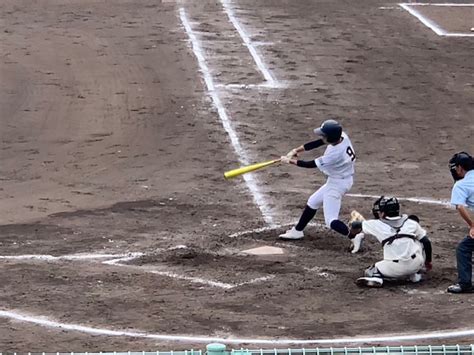 野球部～夏の大会初戦を勝利！（その2） 校長室より