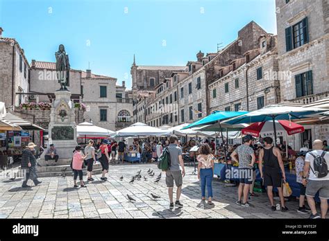 Old Town Market Stock Photo - Alamy