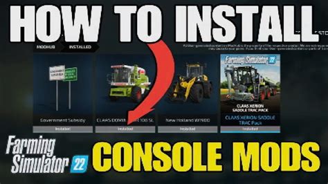 Farming Simulator 22 How To Install Console Mods FS22 57 OFF