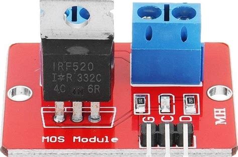 Generic 0 24V Top Mosfet Button IRF520 MOS Driver Module For Arduino