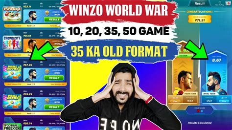 Winzo World War New Version Winzo World War 10 20 35 50 Game Winzo