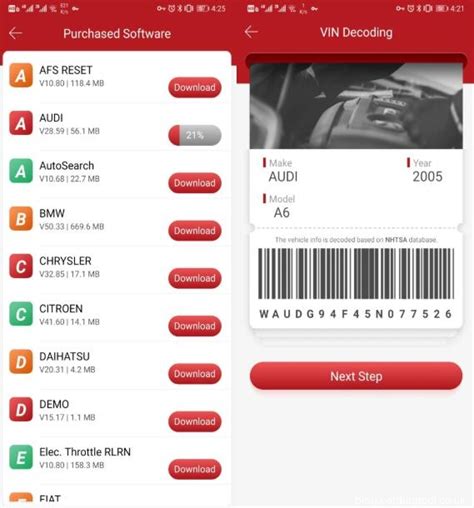 Launch X431 ThinkDiag Comparie with EASYDIAG 3.0