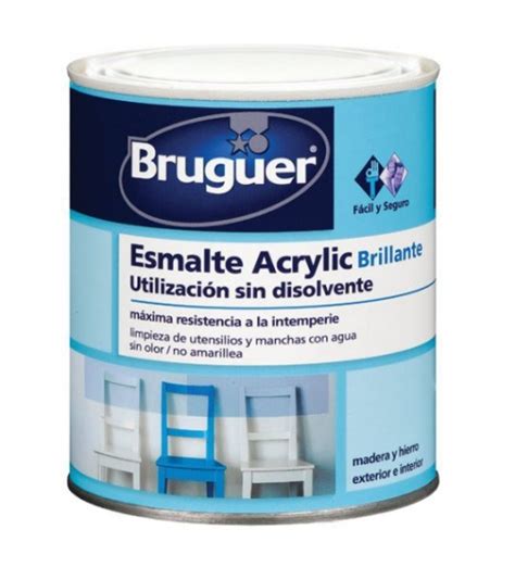 Esm Acrylic Sat Azul Turquesa Bruguer Ml Con