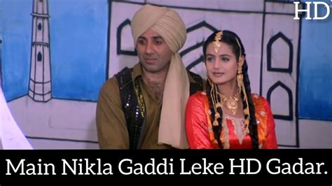 Main Nikla Gaddi Leke Full Song Video Gadar Sunny Deol Ameesha