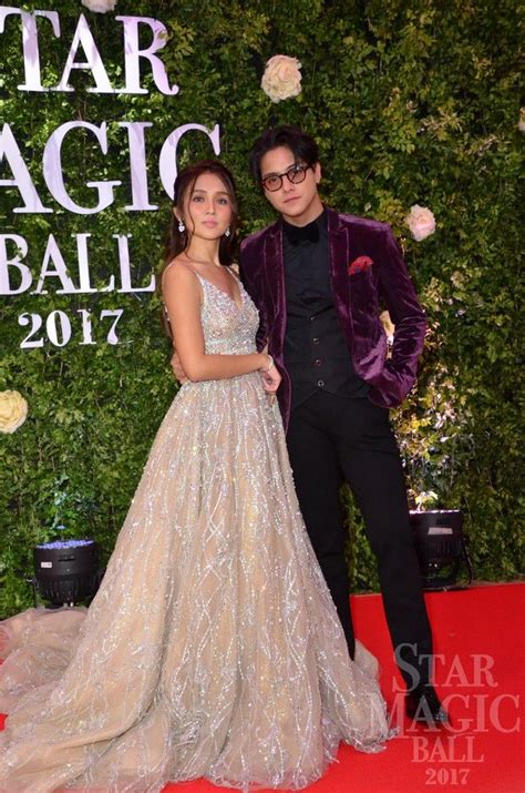 Daniel Padilla And Kathryn Bernardo Star Magic Ball Evening Dresses