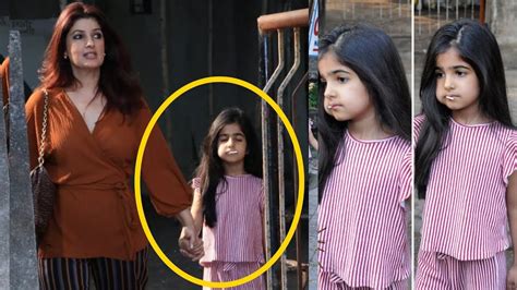 Akshay Kumar S Naughty Daughter Nitara Kumar Having Fun With Mom Twinkle Khanna Youtube