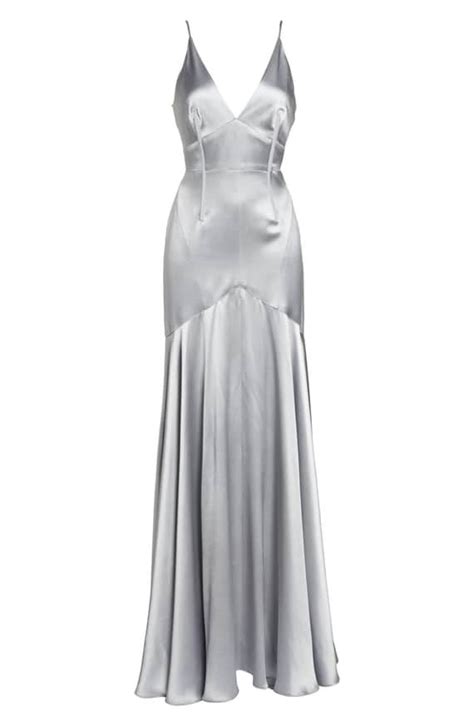 Jill Jill Stuart Corset Detail Satin Gown Nordstrom Satin Gown