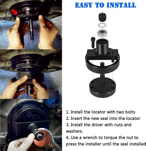 Engine Crankshaft Rear Main Seal Installer For John Deere Jt B