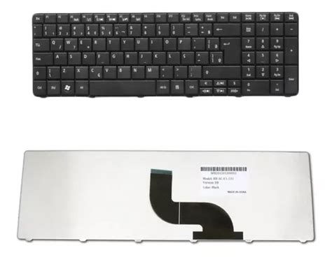 Teclado Original Notebook Acer E Pk Pi A Novo Mercadolivre