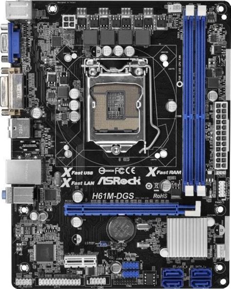 Asrock H M Dgs Mati Na Plo A Ddr Lga