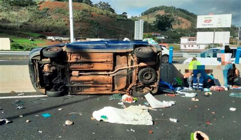 Dos Mujeres Y Un Ni O Heridos En El Vuelco Del Coche En La Tf