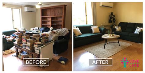 Decluttering - before and after - Love The Way You LiveLove The Way You ...