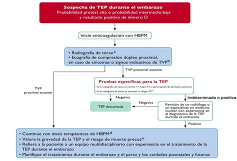 Embolia pulmonar en la embarazada