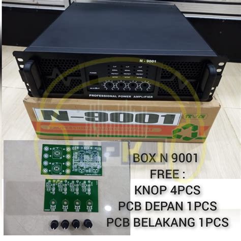 Jual Box Power Amplifier Ch N Box Power Ampli Channel N